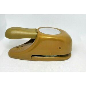 Gold EK Success Circle Shape Whale Tail Paper Shaper Cutter Arts & Crafts